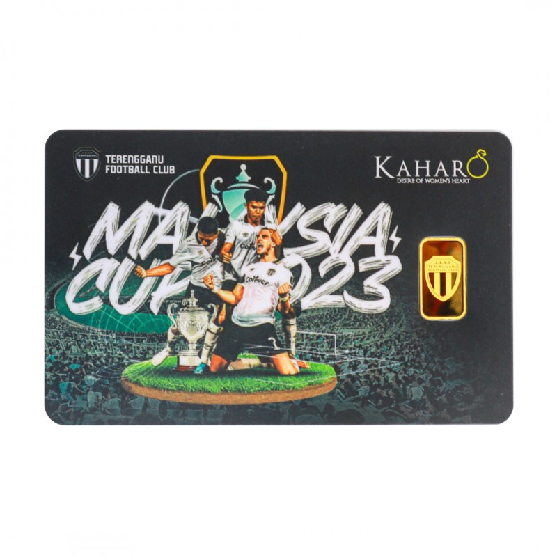 TERENGGANU FC x KAHARO Collection 2023 | 999.9 Goldbar (1.0g)
